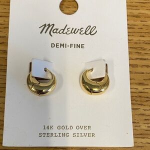 Madewell Demi-Fine Gold-Tone Earrings